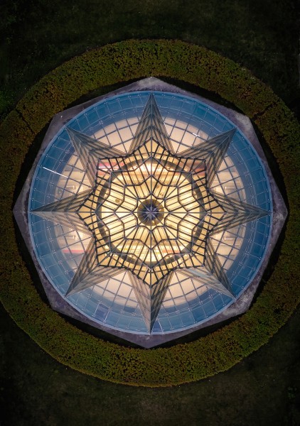 上帝视角的西安地铁站