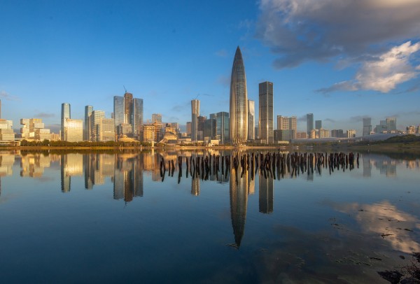 天空之城，深圳后海