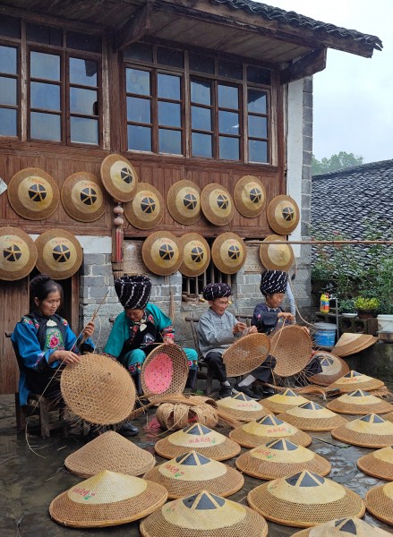 非遗竹编火四方